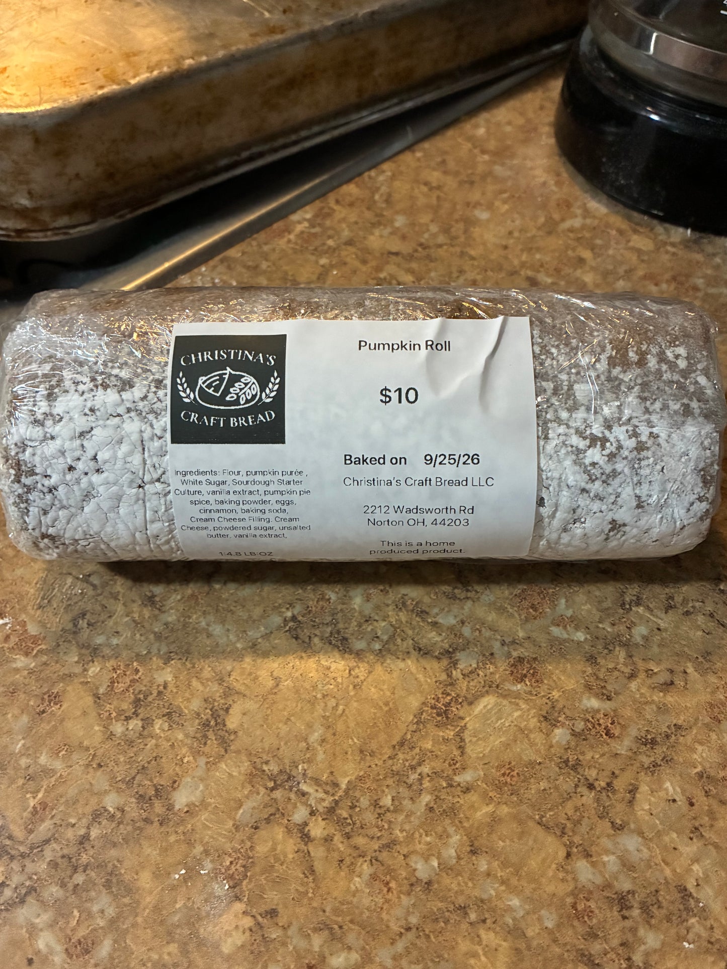 Pumpkin Roll