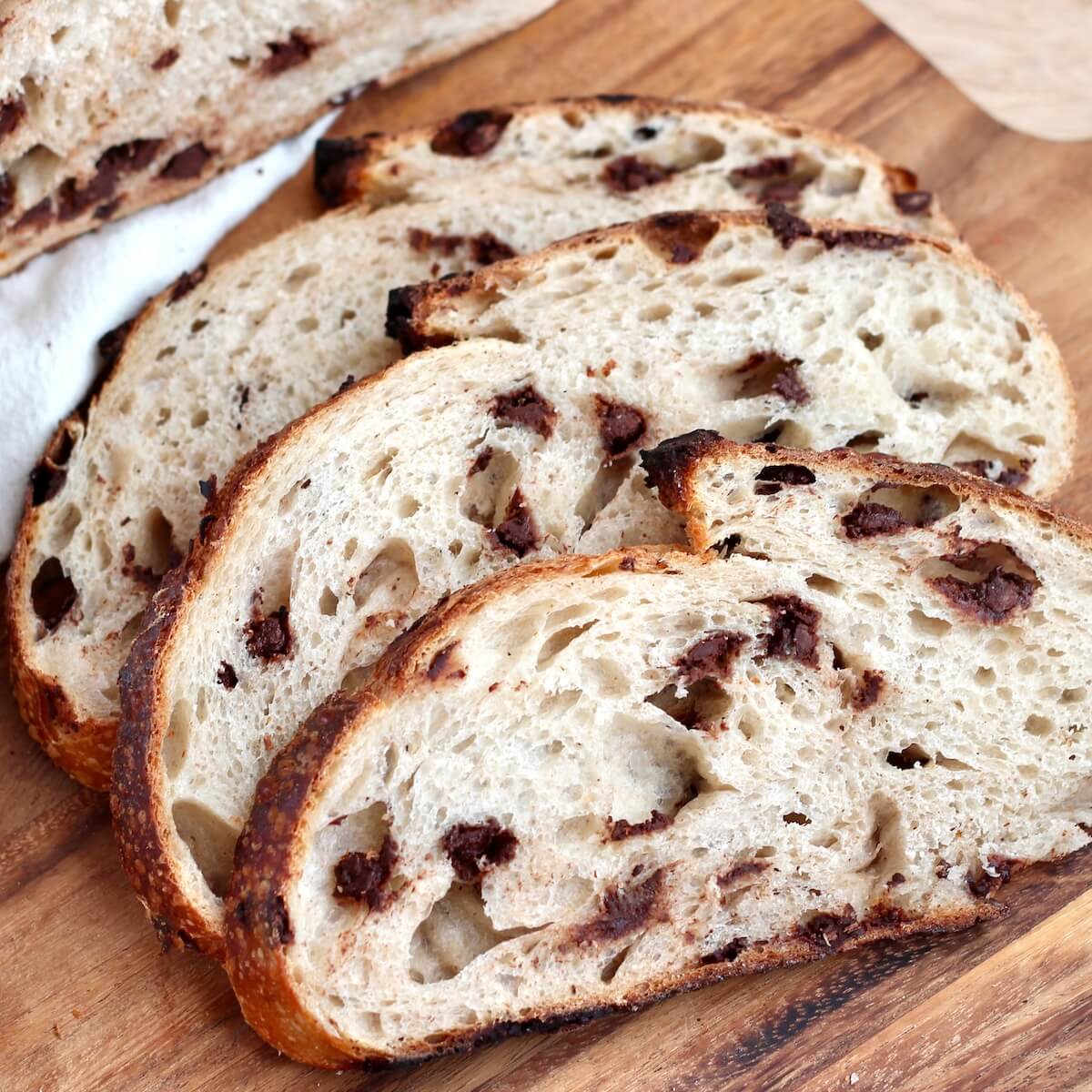 Chocolate Chip Sourdough Loaf