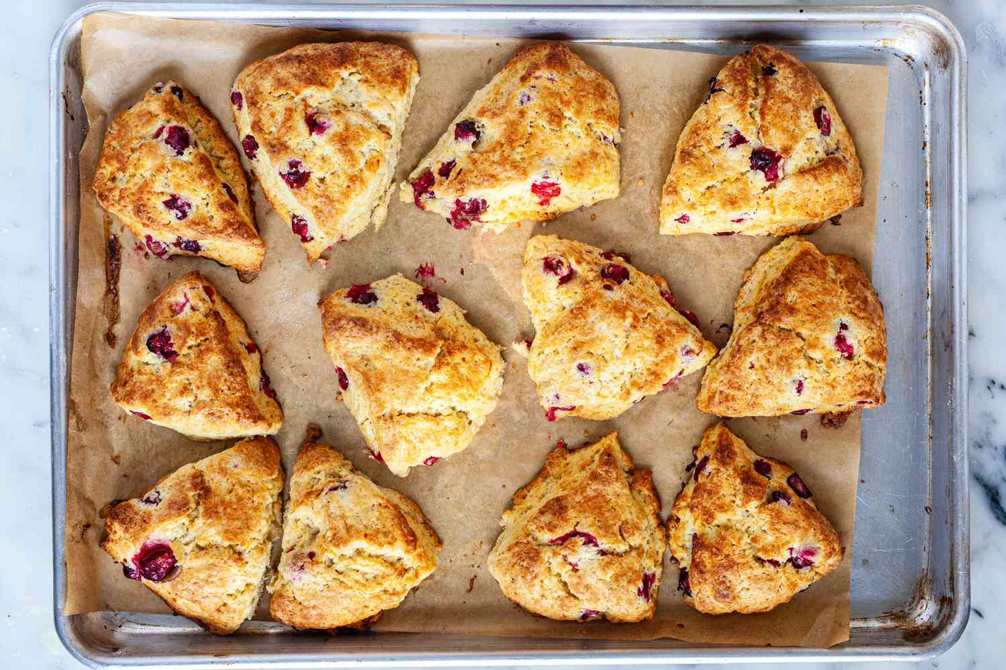 Orange Cranberry Scones (2-pack)