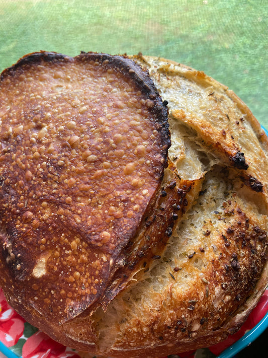 Garlic & Herb Sourdough Loaf