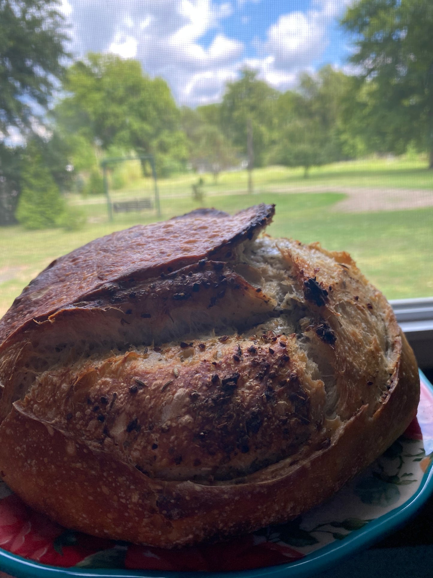 Garlic & Herb Sourdough Loaf
