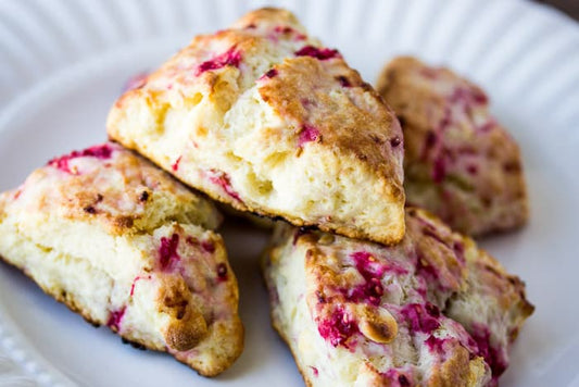 Raspberry White Chocolate Scones (2-pack)